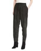 Suede Jodhpur Pants