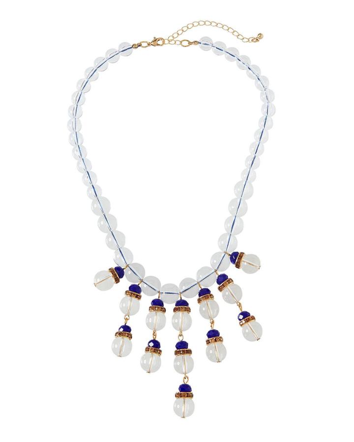 Montana Clear & Pave Statement Necklace