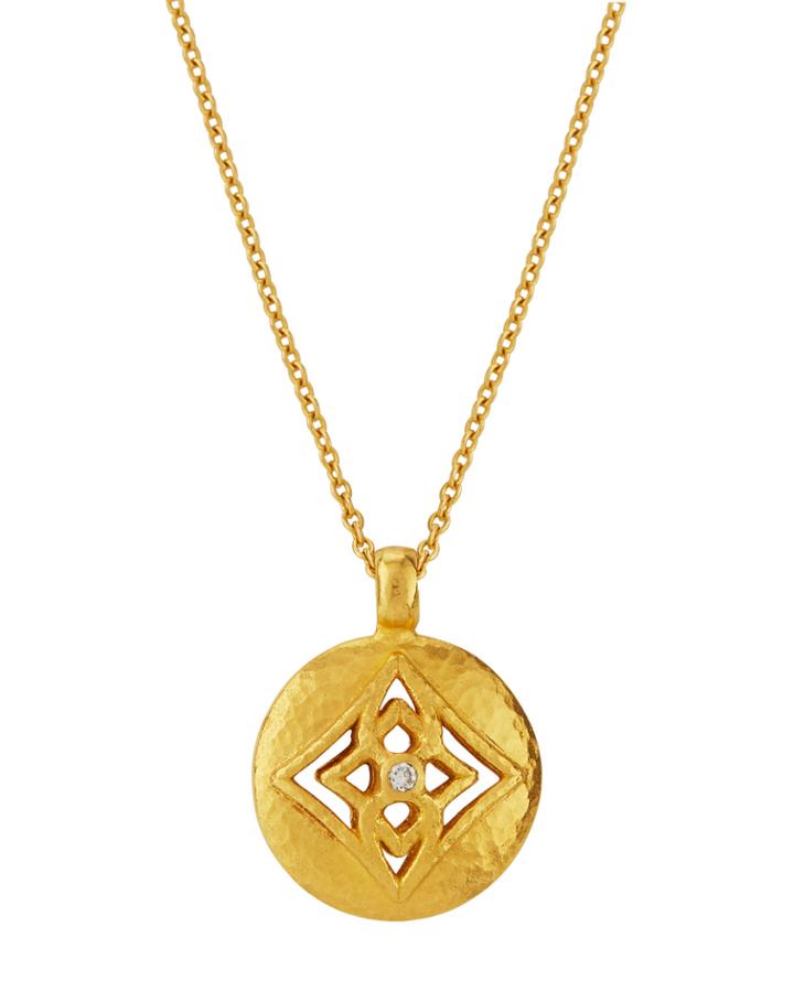 Topkapi Diamond Pendant Necklace