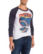 Men's Pink Floyd Rainbow Horizon Baseball T-shirt