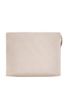 Leather Cosmetic Clutch Bag