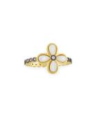 Clover & Crystal Ring