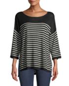 Serra 3/4-sleeve Striped