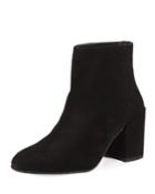 Bacari Suede Chunky-heel Booties