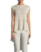 Tie-front High-low
