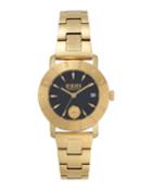 34mm Watch Set With Additional Strap, Gold/blue