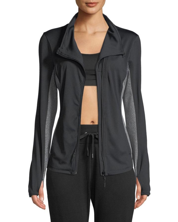 Arctic Asymmetric Two-tone Jacket
