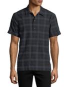 Ashkelon Plaid Polo