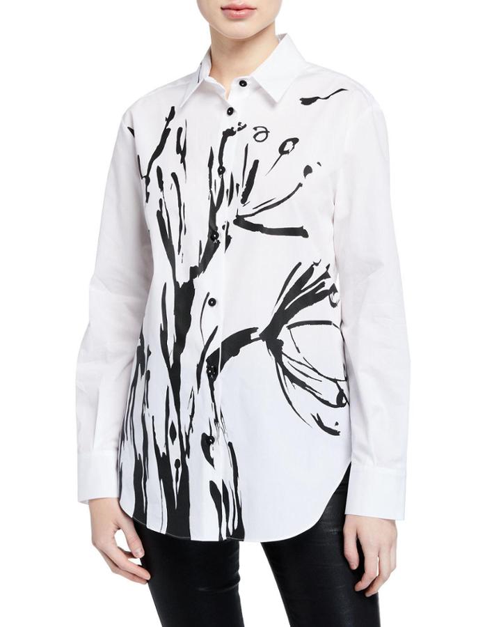 Stencil Print Cotton