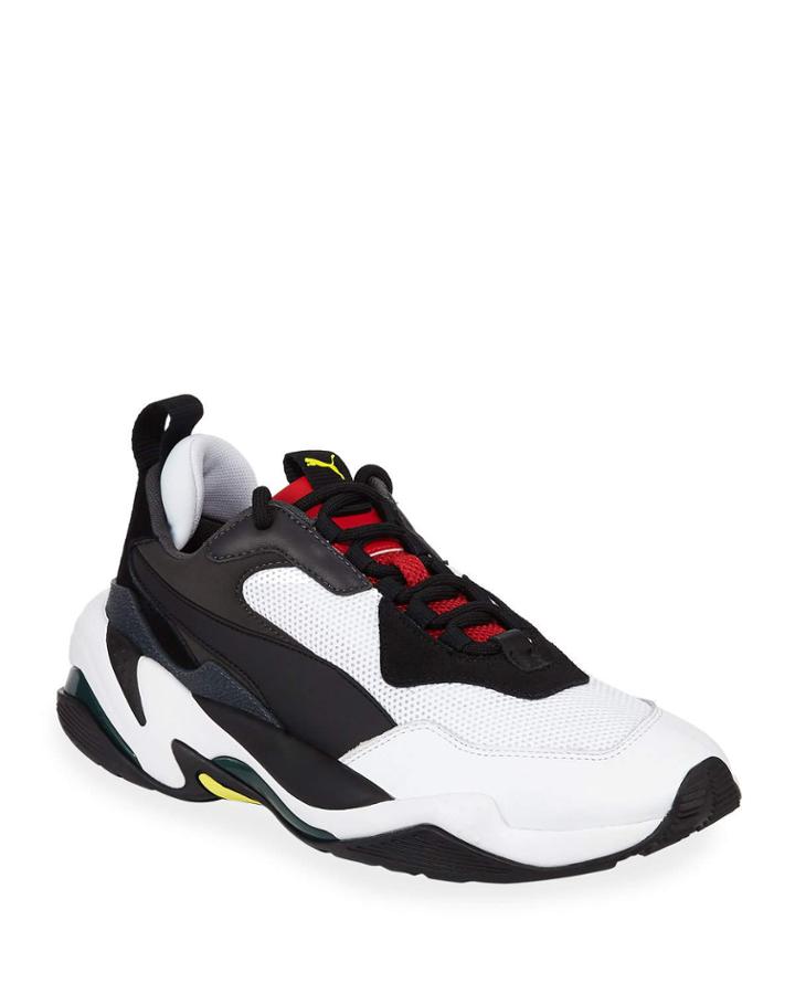 Men's Thunder Spectra Leather Trainer
