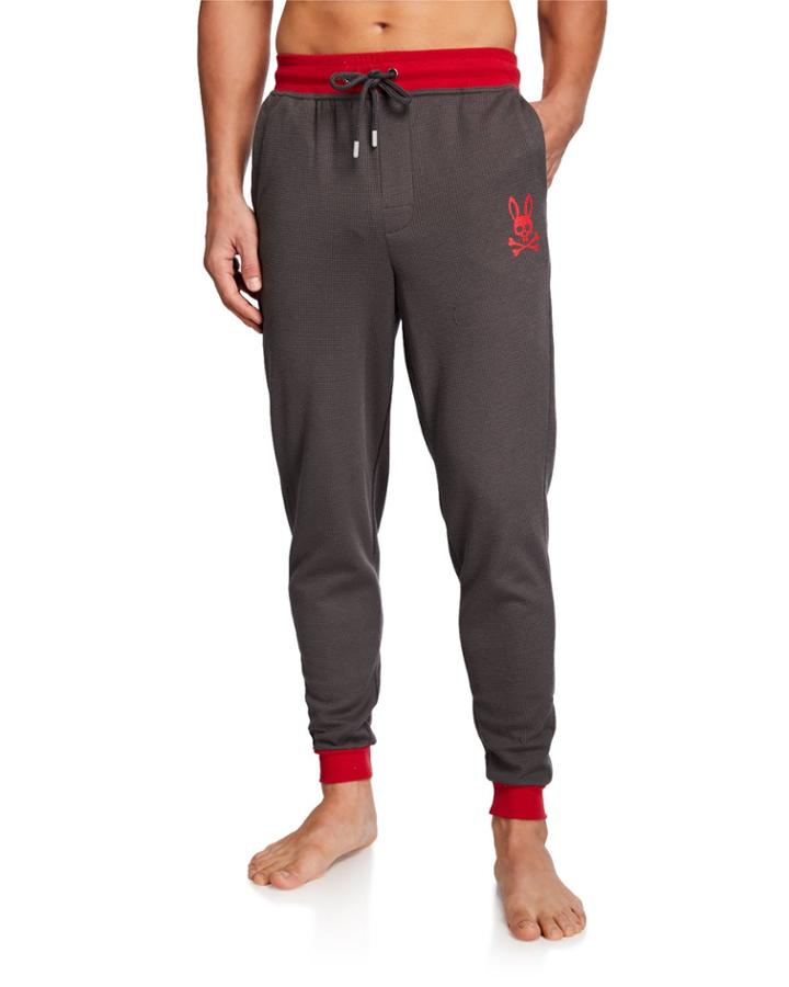 Men's Cuffed Waffle Joggers
