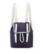Chloe Medium Flap-top Nylon Backpack