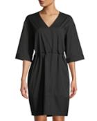 Elora V-neck Tie-waist Dress