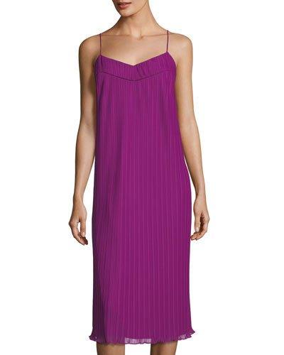 Pleated Spaghetti-strap