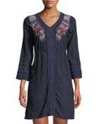 Pascal Bell-sleeve Dress