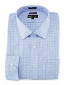 Classic-fit Regular-finish Check Dobby Dress