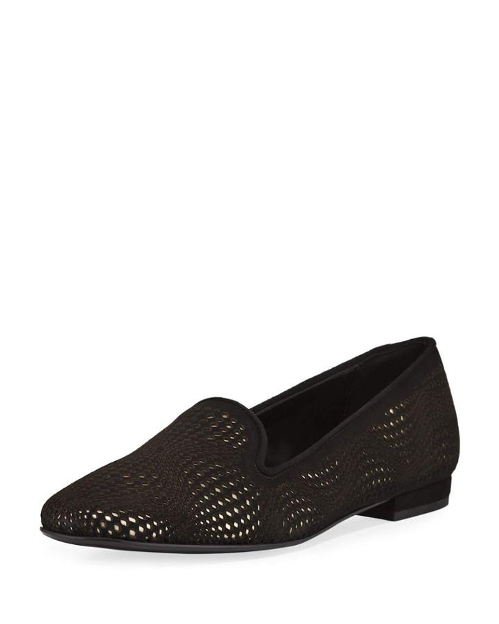 Varlet Perforated Leather