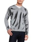 Men's V-neck Wool