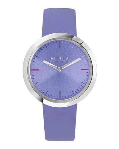 34mm Valentina Leather Watch,