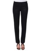 Maxime Metallic Straight-leg Pants