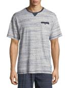 Rye Melange-knit T-shirt