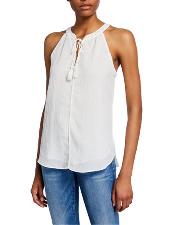 Halter Tassel-tie Tank