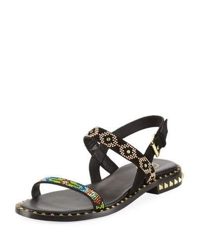 Peace Beaded Flat