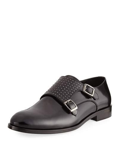 Studded Monk-strap Dress
