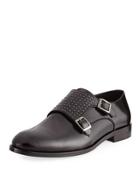 Studded Monk-strap Dress