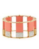 Stackable Tall Crystal Bangle
