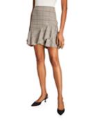 Conversation Plaid Mini Ruffle