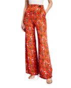 Bridget Trousers With Gold Popper Waist