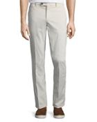 Slim Cotton Trousers