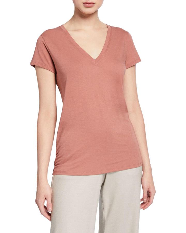 Little Boy Short-sleeve V-neck Tee
