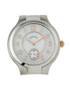 Stainless Steel Small Round Classic Watch Head, Mother-of-pearl