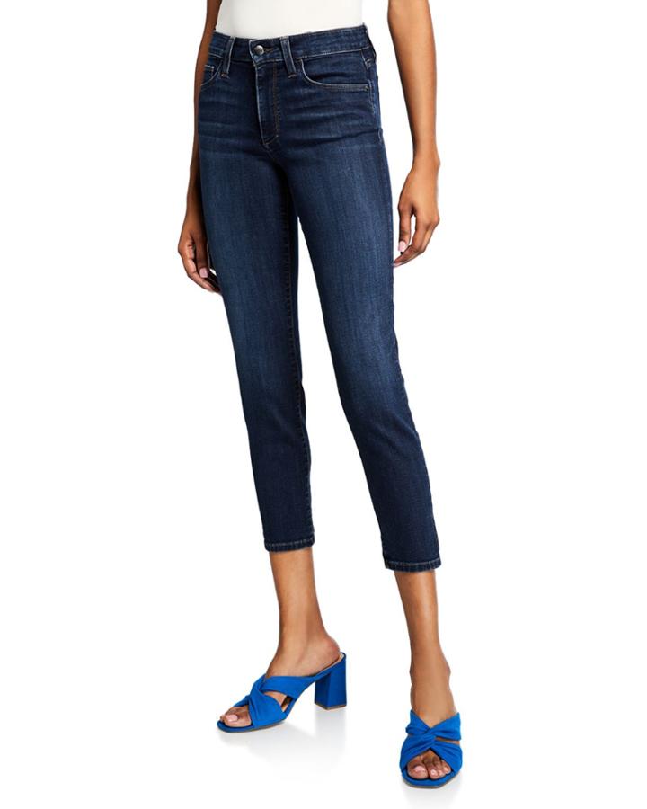 Petite Stretch Cropped Ankle Pants