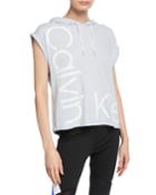 Patchwork Logo Rolled Short-sleeve Top