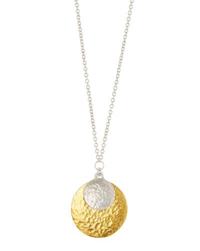 Lush Double-drop Pendant Necklace