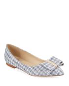 Steffy Woven Bow Flats