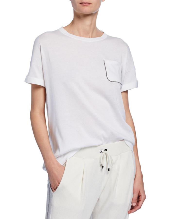 Accent Pocket Short-sleeve