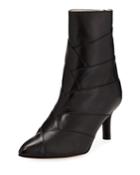 Padova Wrapped-leather Ankle Booties