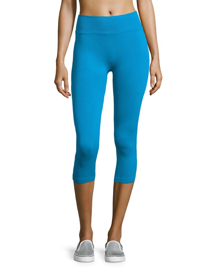 Yummie Tummie Gabby Capri Leggings, Methyl Blue, Women's,