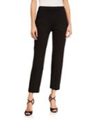 Pull-on Straight Elastic Waistband Pants