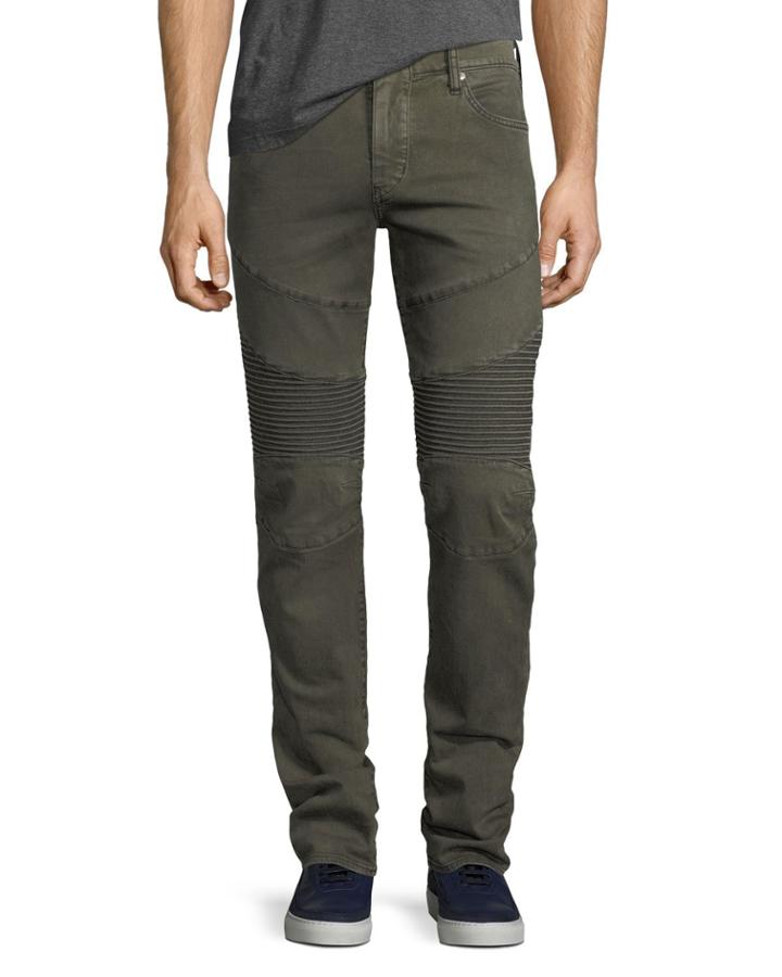 Rocco Moto Slim-straight Jeans