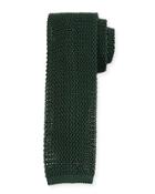 Silk Knit Contrast Tie,
