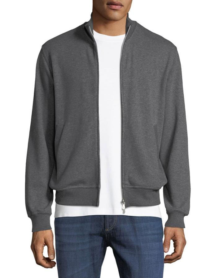Men's Cotton Spa Zip-up Track