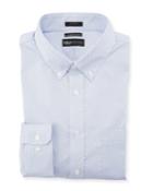 Classic-fit Foulard Print Sport Shirt, Blue/white