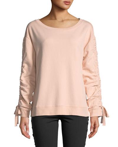 Camden Ruched-sleeve