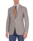 Wool-blend Birdseye Jacket
