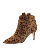 Lexi Leopard-print Calf Hair Pointed